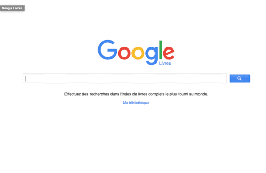 Google Print - aujourd'hui Google livres