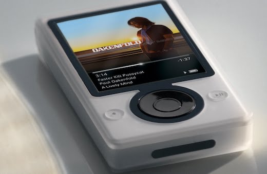 Microsoft Zune player