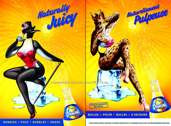Orangina naturellement pulpeuse