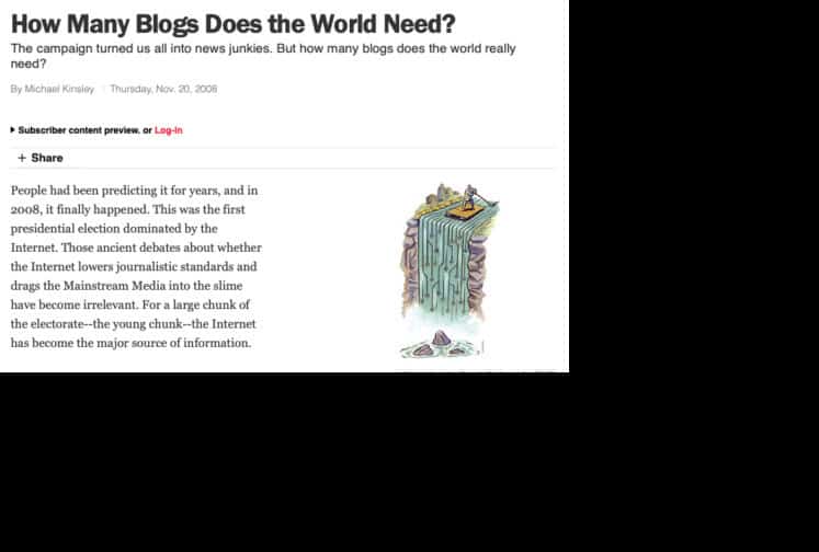 Internet Information glut