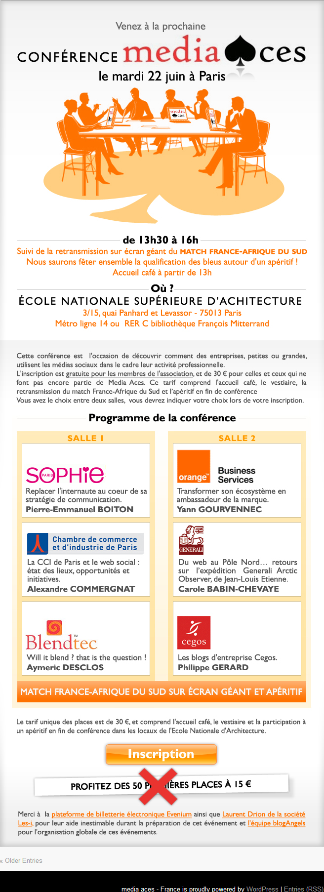 Invitation-2010-06-22-conference Media Aces Conference - juin 2010: médias sociaux, PME et grands groupes