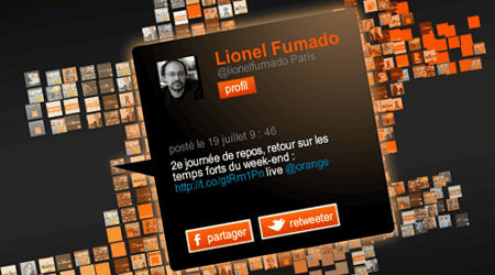 Orange Timeline sur le blog iThink.fr pour suivre tout Orange