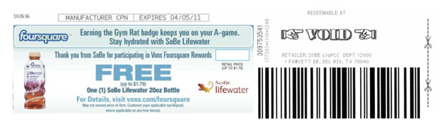 foursquare fidélisation