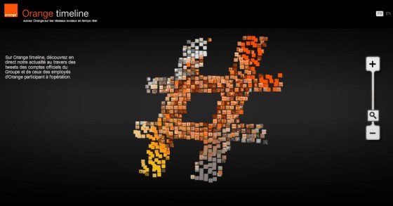 Orange Timeline sur le blog iThink.fr pour suivre tout Orange