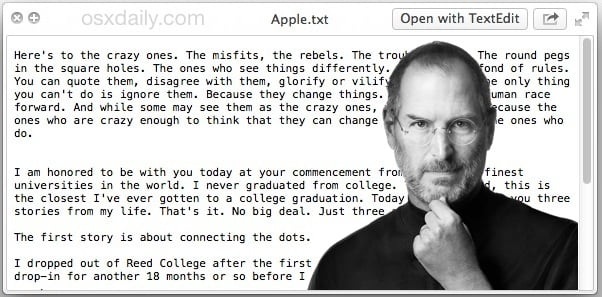 Copier Steve Jobs