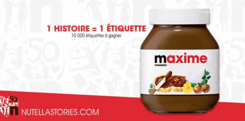 marketing one to one Nutella.png marketing one to one Nutella