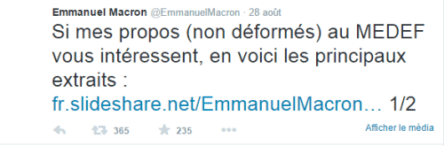 macron-tweet-propos-non-déformés-au-Medef-BIS