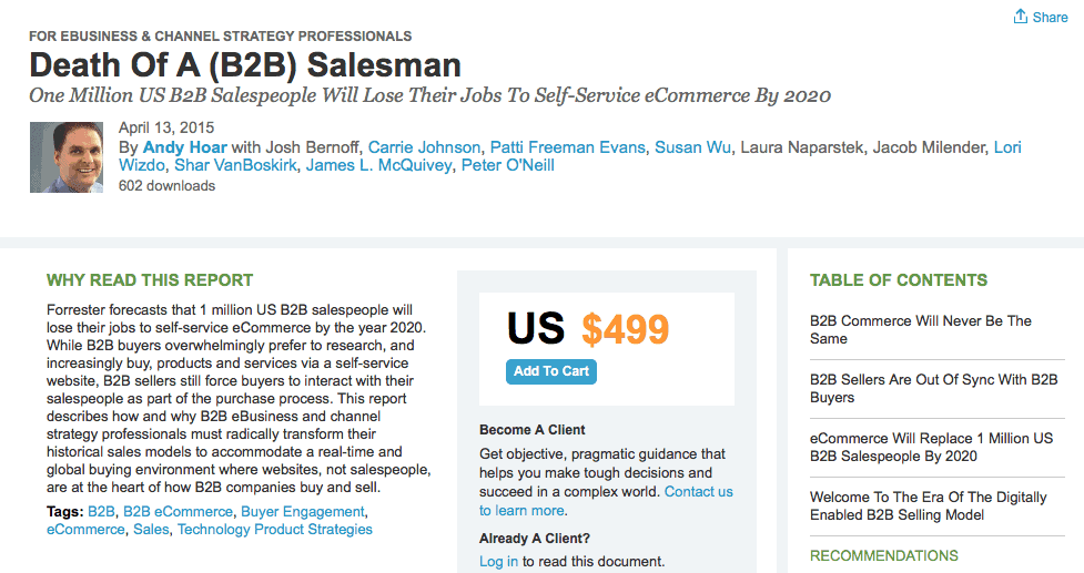B2B Sales