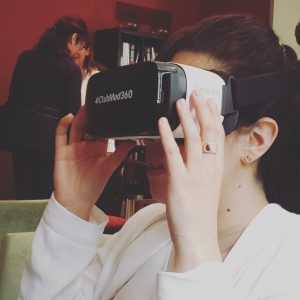 Casque de réalité virtuelle Club med