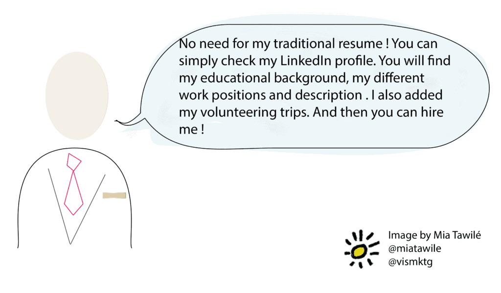 Complete LinkedIn profile