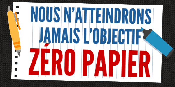 zéro papier transformation digitale