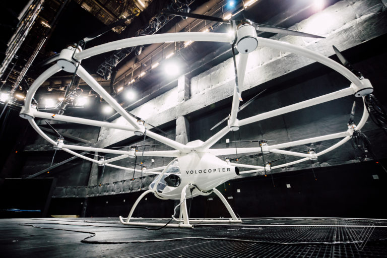 Volocopter et intel drone taxi