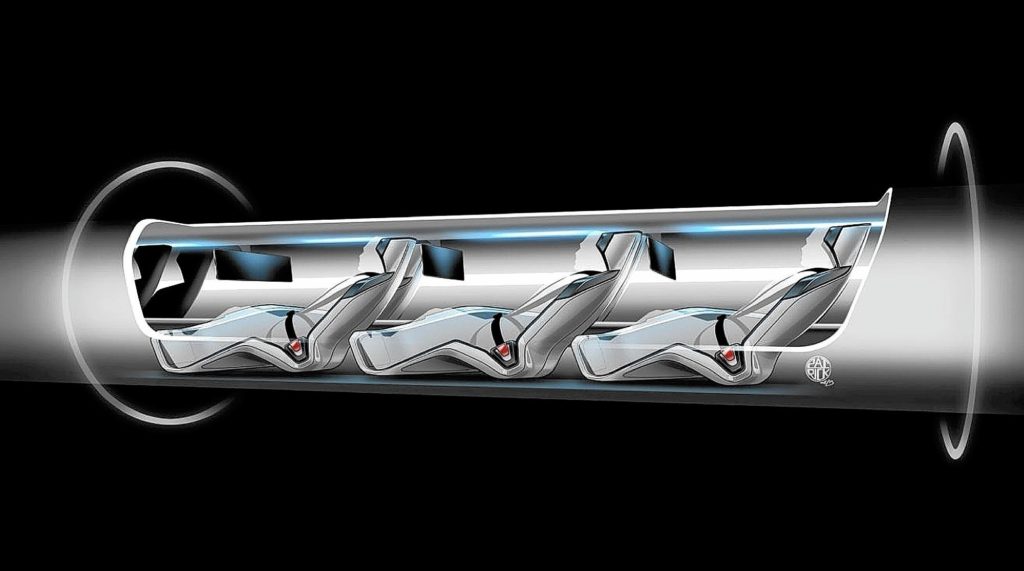 Hyperloop d'Elon Must
