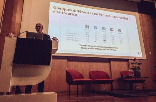médias sociaux dans les entreprises en France