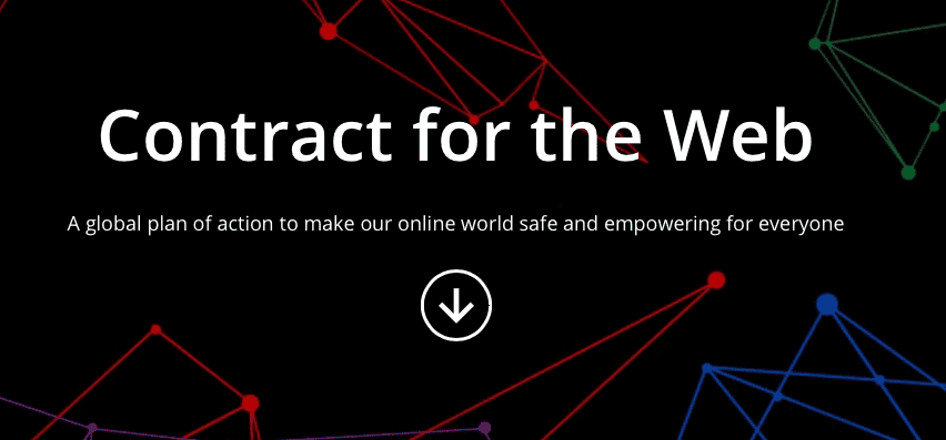 contract for the web - le contrat pour le Web