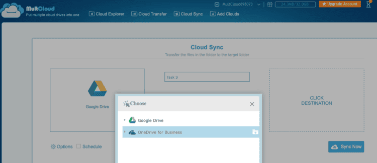 Multicloud Synchronisation