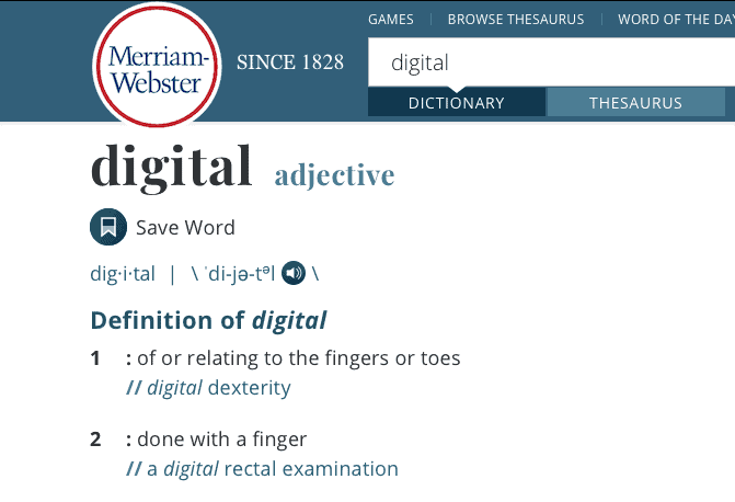 Digital numérique