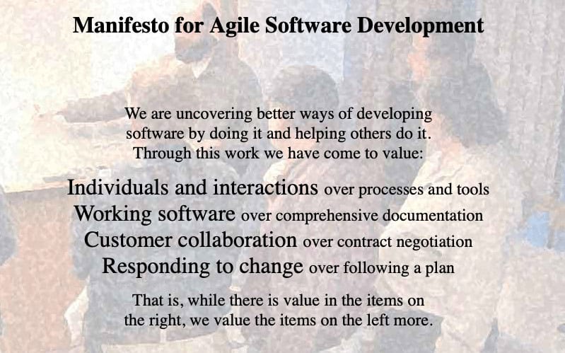4 grandes règles de la méthode Agile