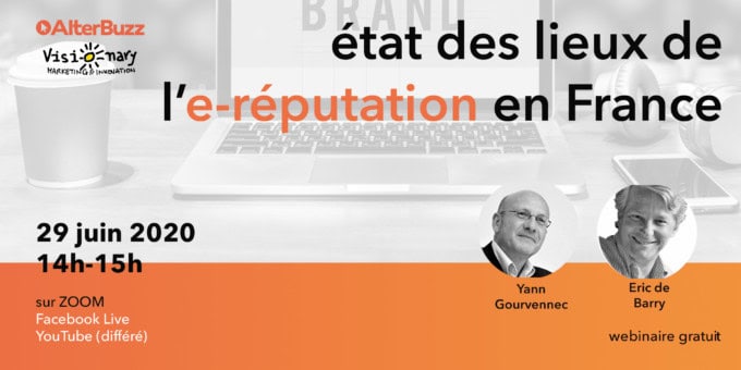 webinaire sur l'etude e-réputation 2020