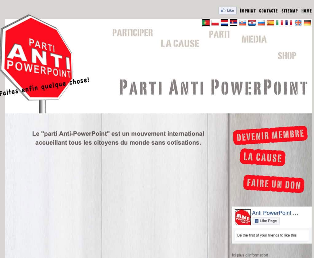 mort par Powerpoint