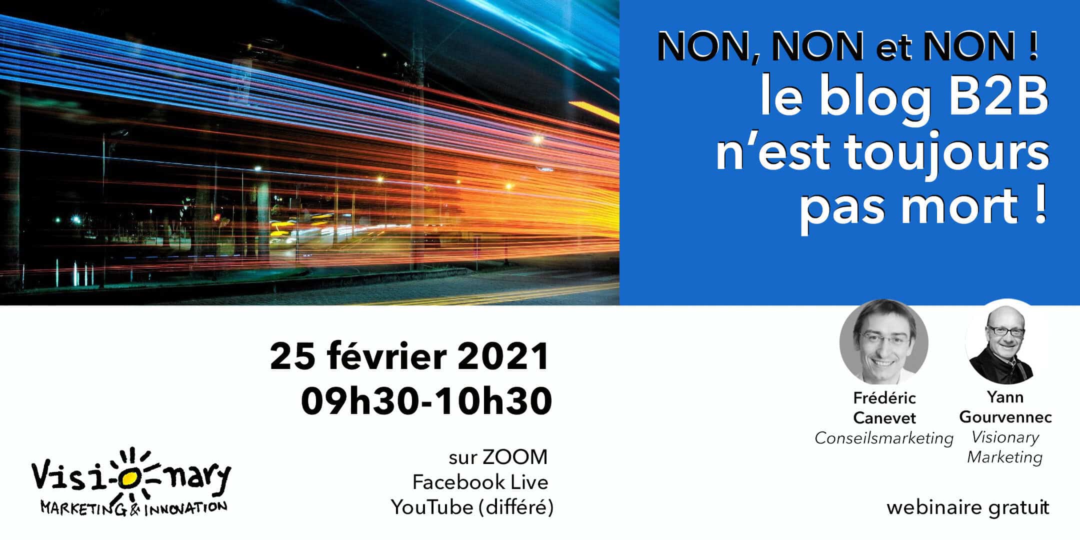 Non, Non et Non ! Le blog B2B n'est toujours pas mort