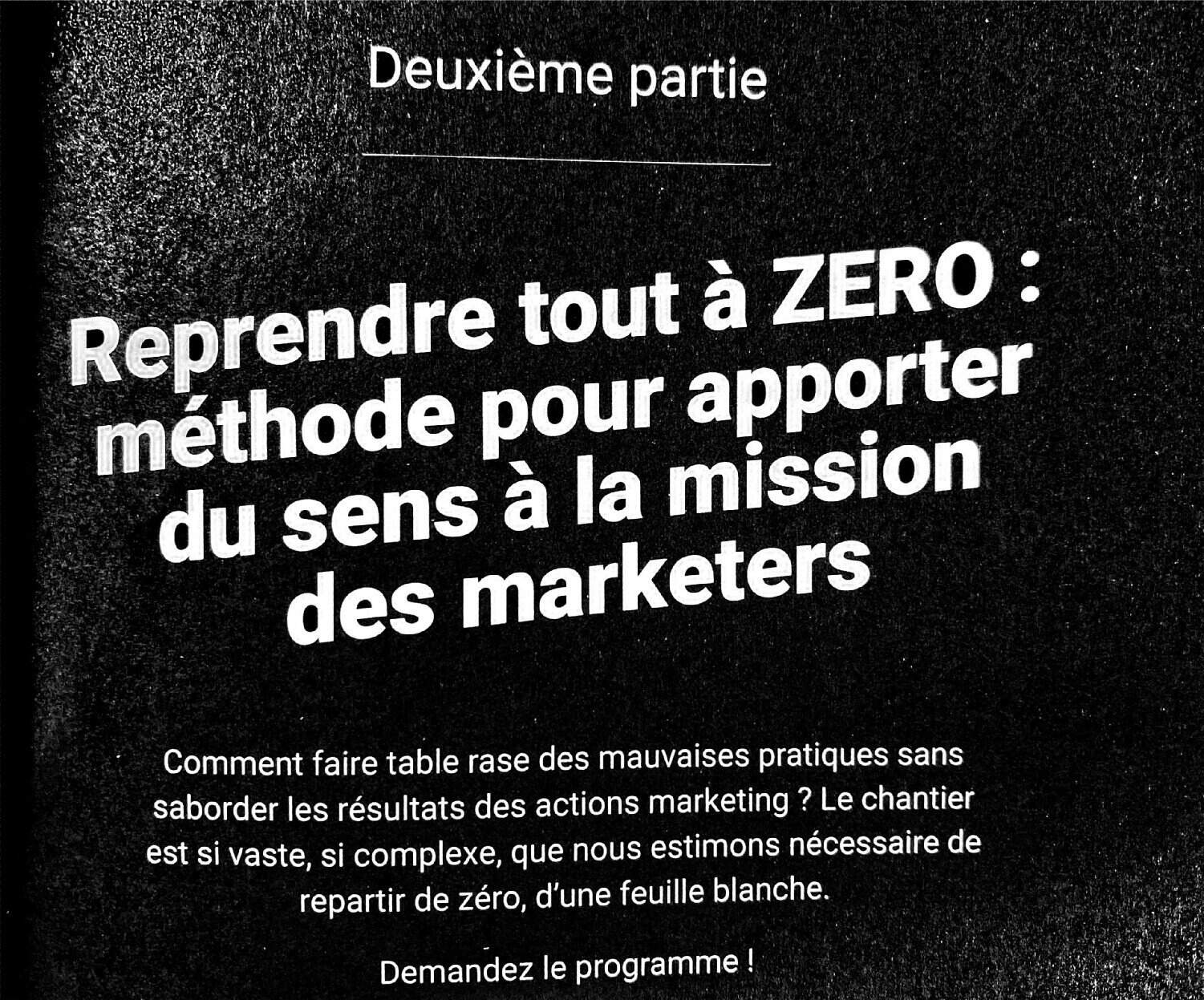 Marketing Zero