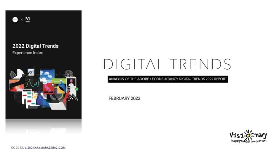 étude tendances digitales 2022