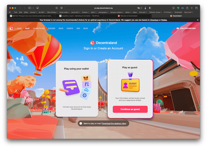 Perdu dans le metaverse
