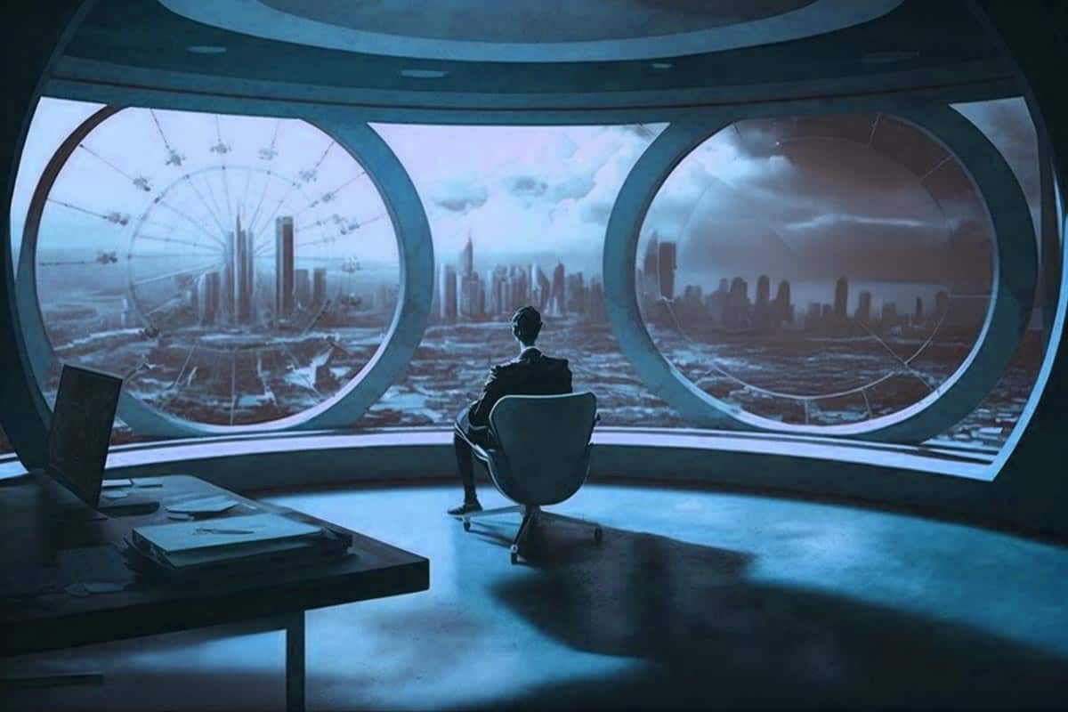 Ces métiers du futur qui n'existent pas encore : on entend souvent dire que 85 % des jobs de 2030 seront nouveaux, mais est-ce vrai ? — image générée avec Midjourney avec le ‘prompt' "imagine le futur du travail à 2030"