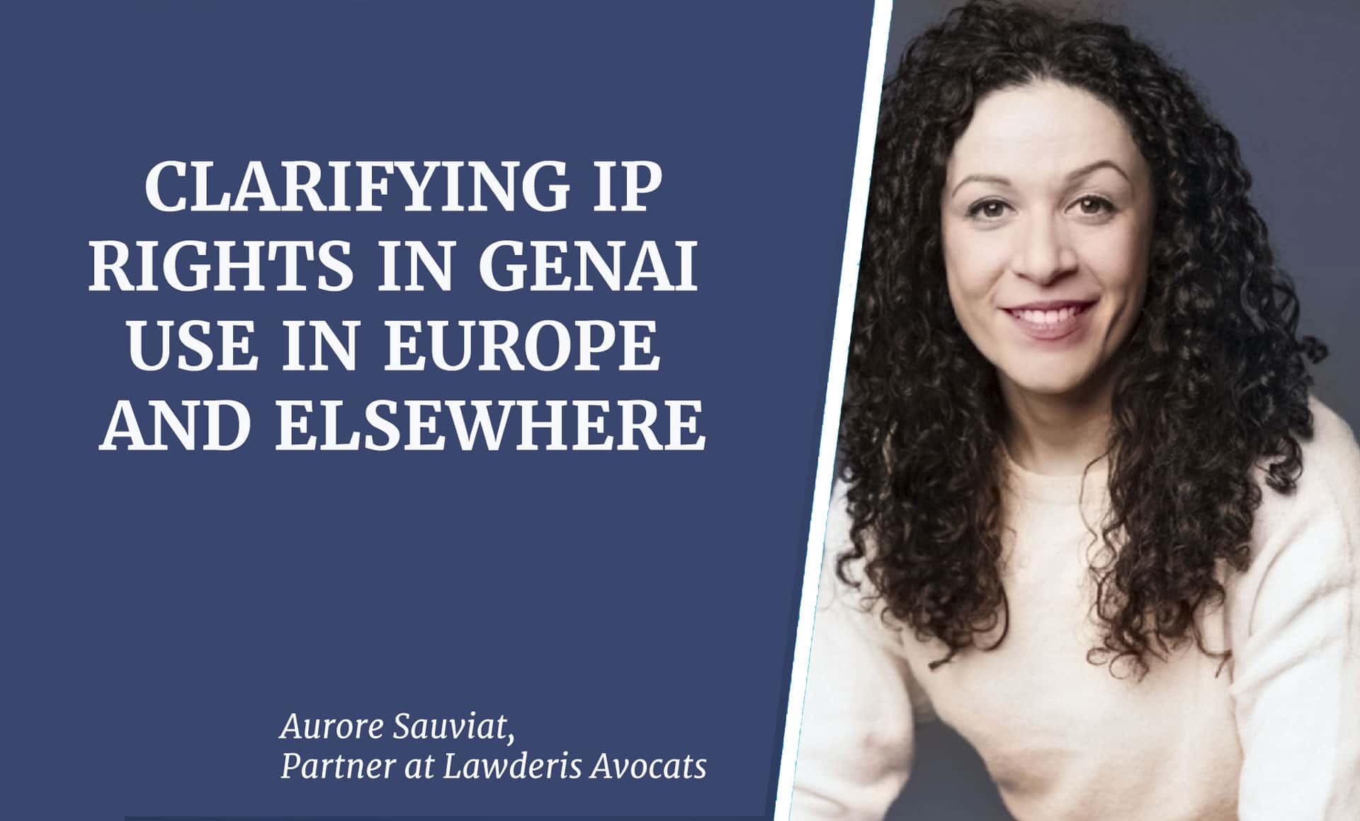 IP rights and GenAI