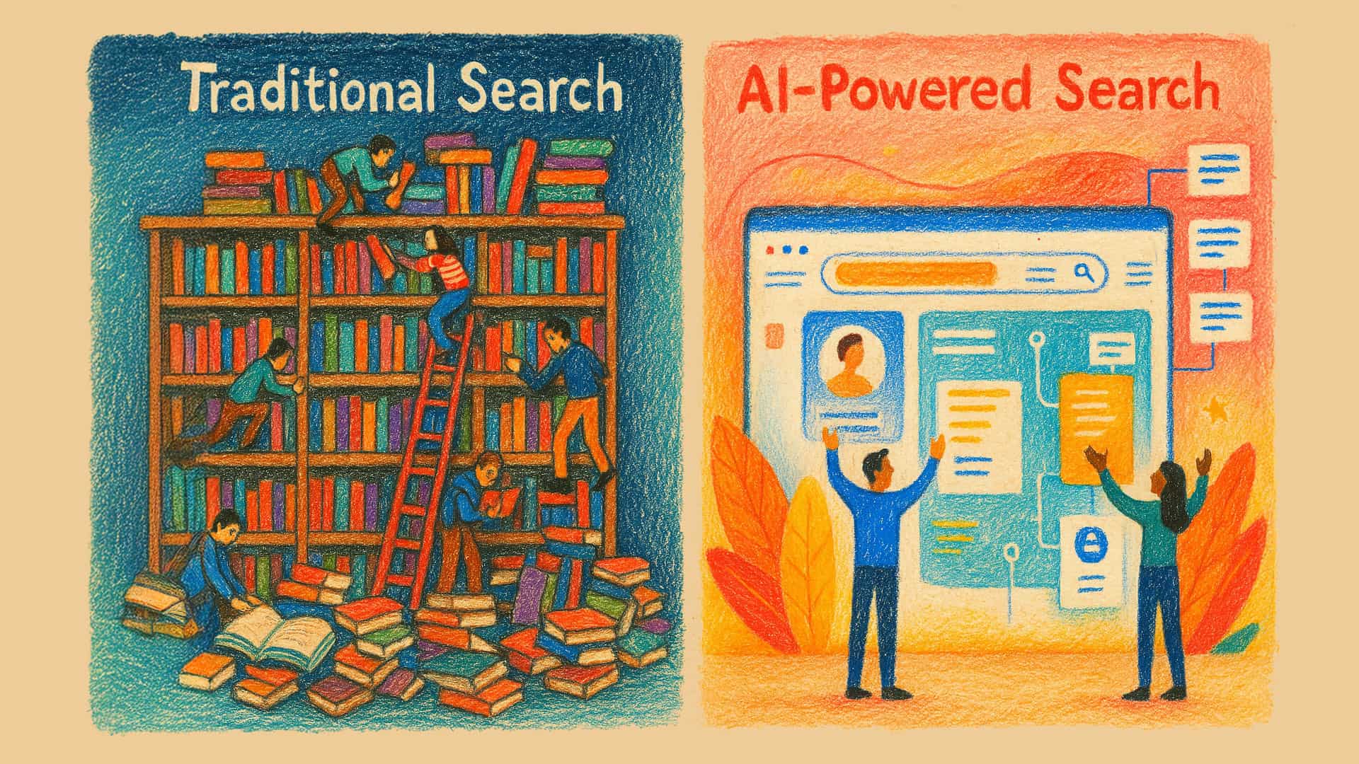 How is AI Search changing the Internet and what role are we playing in it?