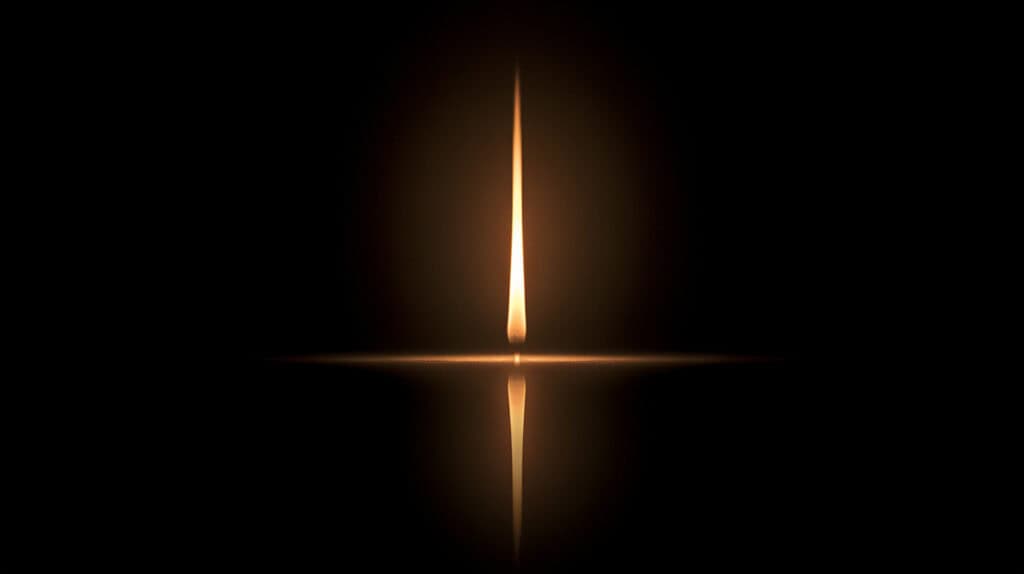 Bright flame symbolizing innovation in marketing strategies.